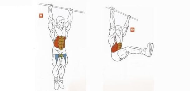 Hanging leg lift