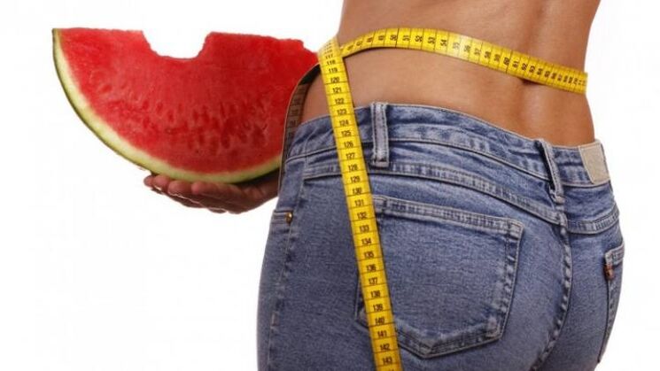 lose weight with a watermelon diet
